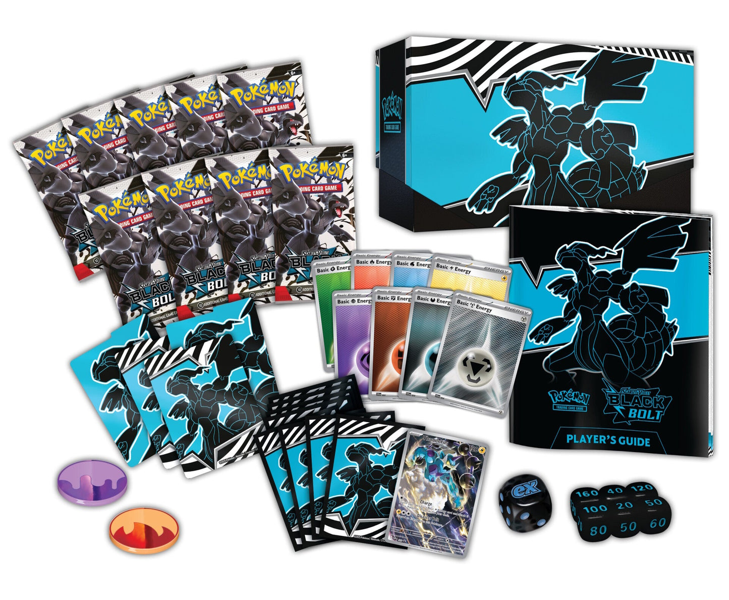 Pokémon | Caja Élite de Entrenador ETB de Fulgor Negro SV10.5