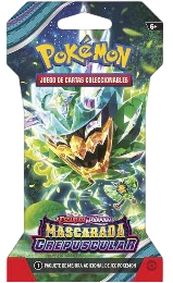 Pokémon | Sleeved Booster de Mascarada Crepuscular