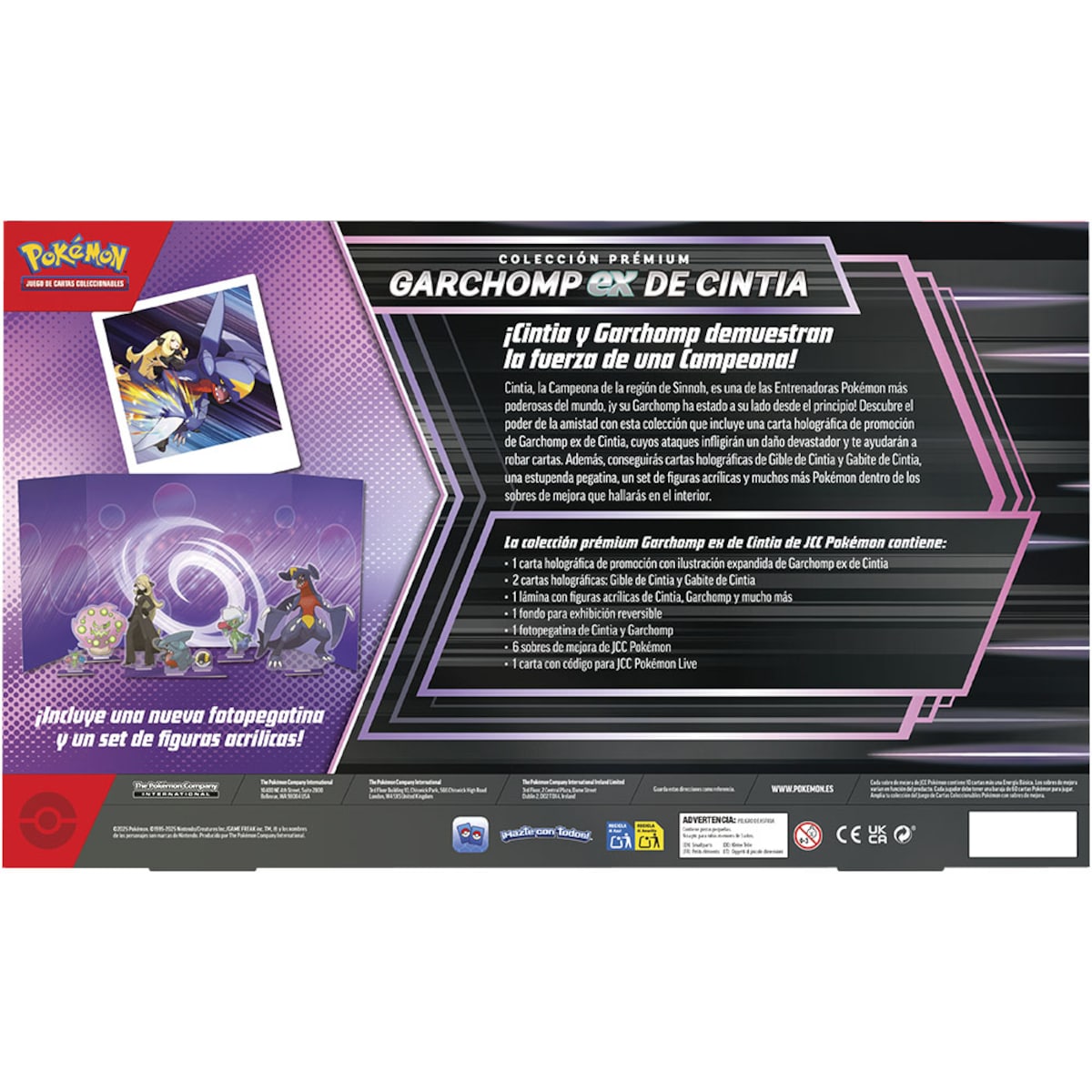 Pokémon | Colección Premium Garchomp EX de Cintia