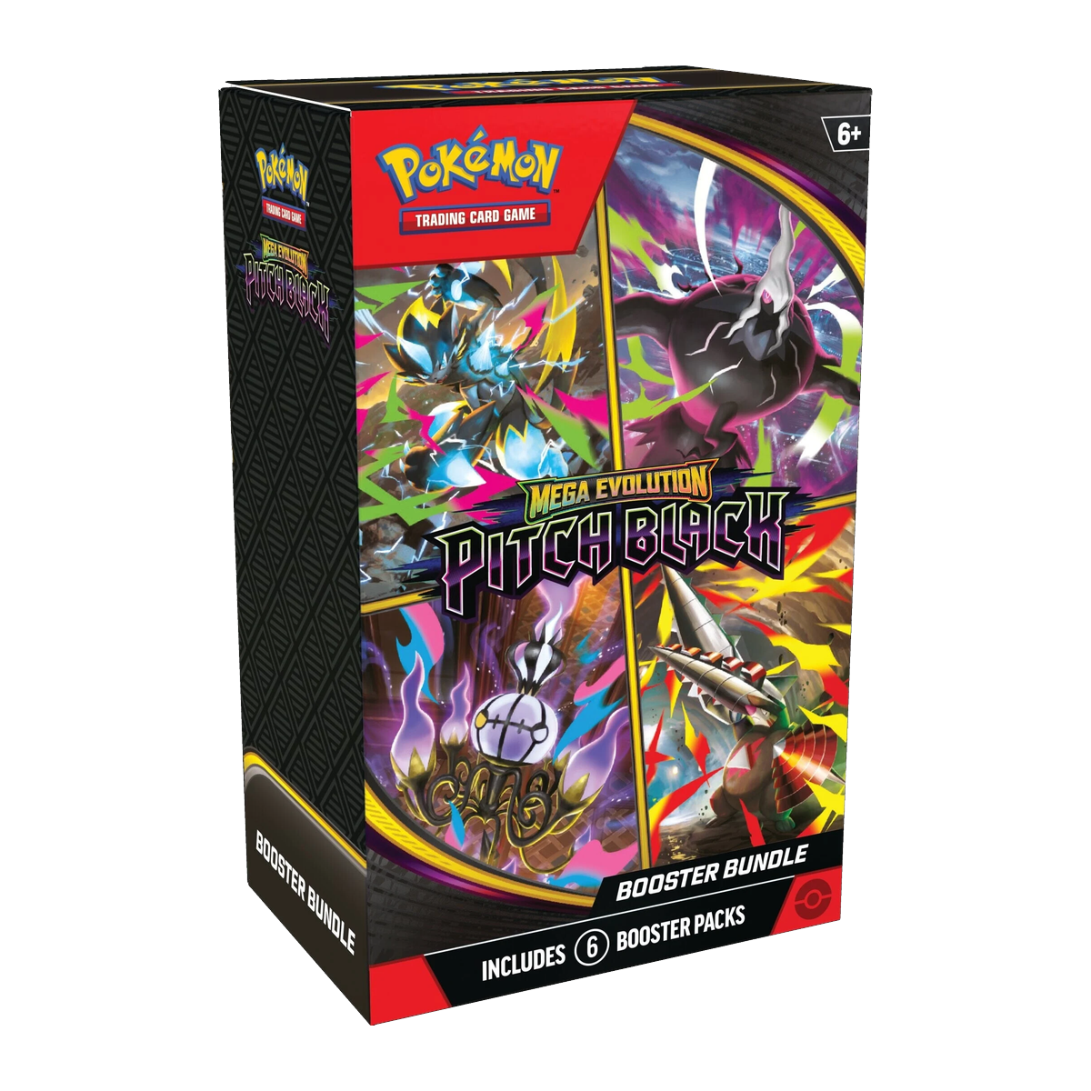 pokemon pre order booster box Pokémon TCG: ME05 Pitch Black Style:Damaged/Dented/Loose Wrap Box Minior 1 Basic Energy What are the most