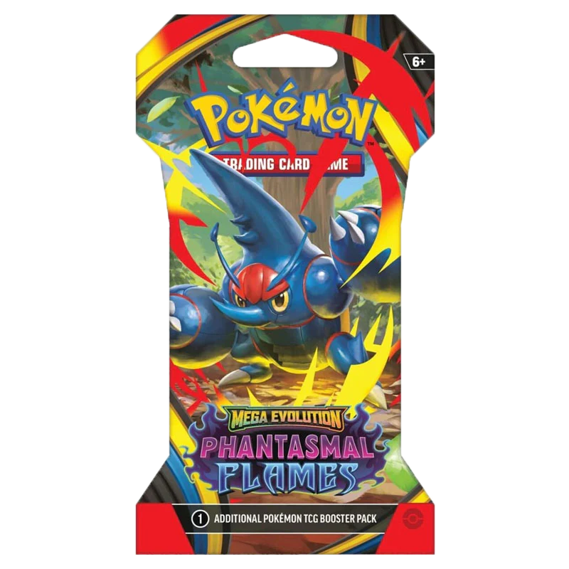 Pokémon | Fuegos Fantasmales Sleeved Booster