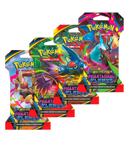 Pokémon | Fuegos Fantasmales Sleeved Booster