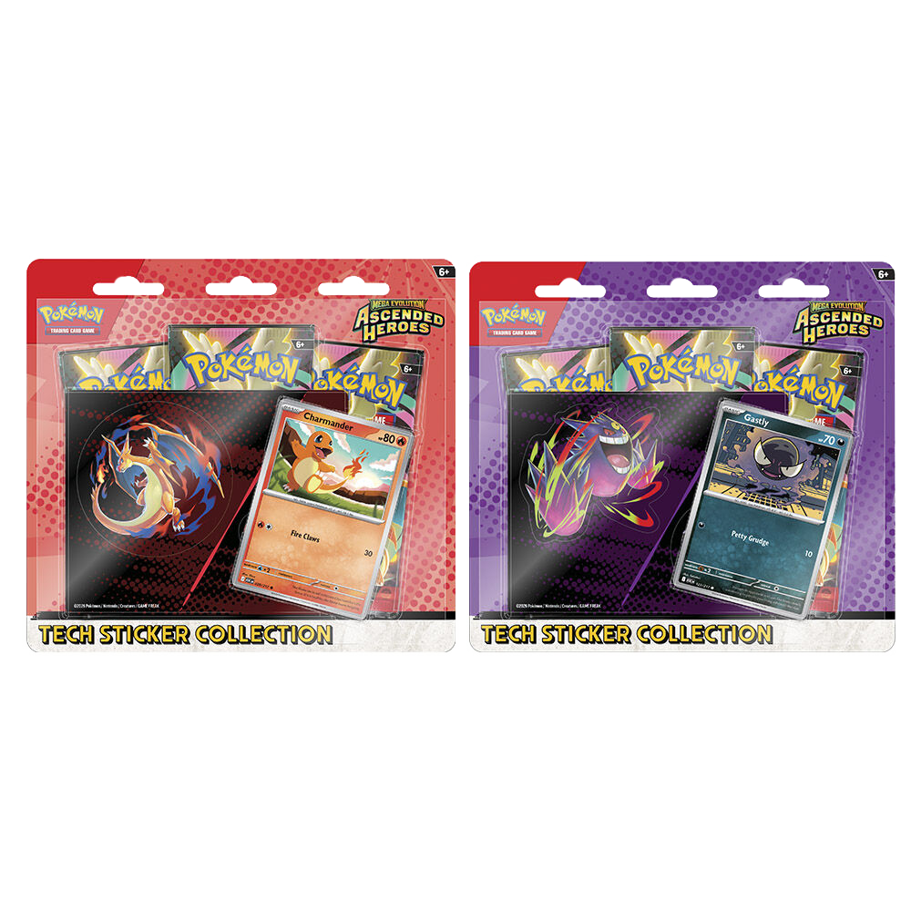 3-Pack Blister Sticker Collection Ascended Heroes