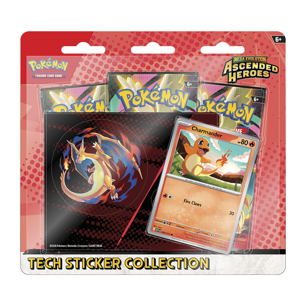 Pokémon | 3-Pack Blister Sticker Collection Ascended Heroes