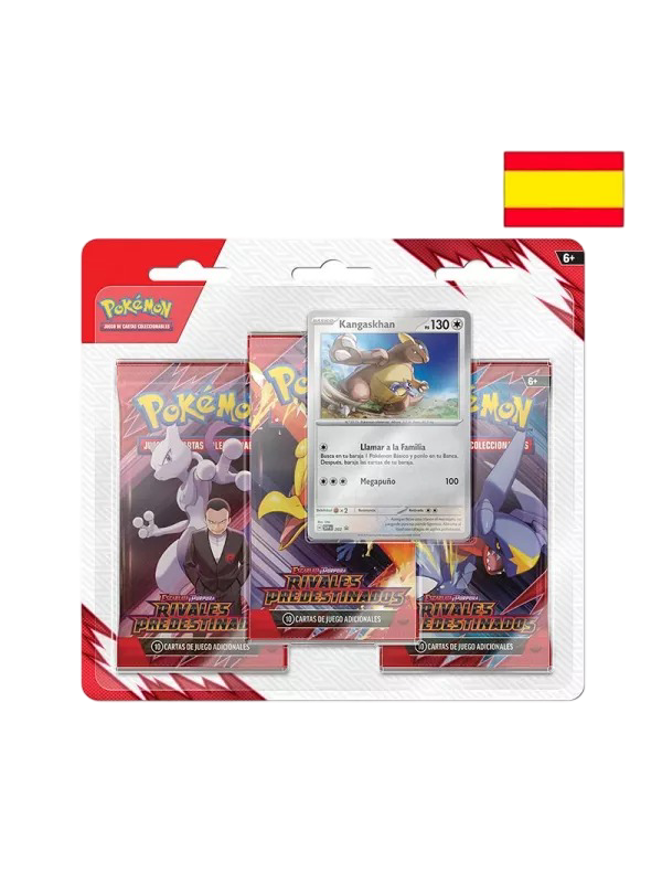 Pokémon | Blister de 3 Sobres de Rivales Predestinados