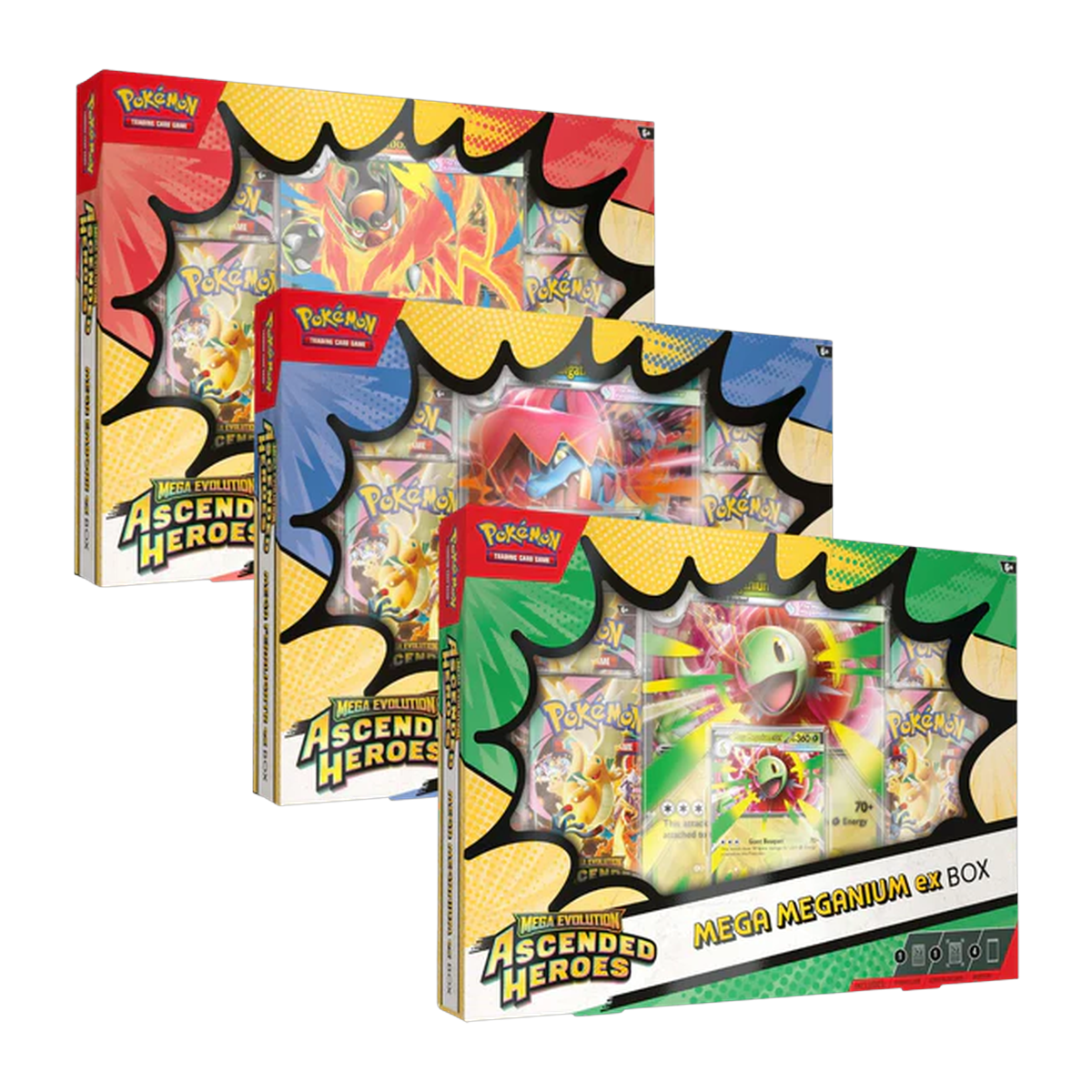 Pokémon | Caja Mega EX Héroes Ascendentes