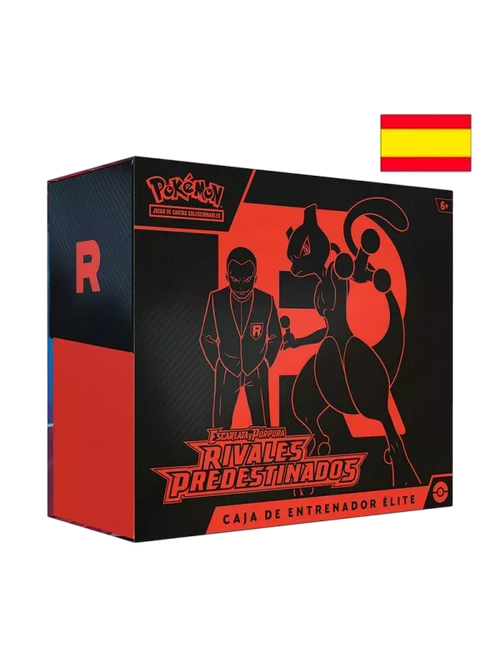 Pokémon | Caja Élite de Entrenador ETB de Rivales Predestinados