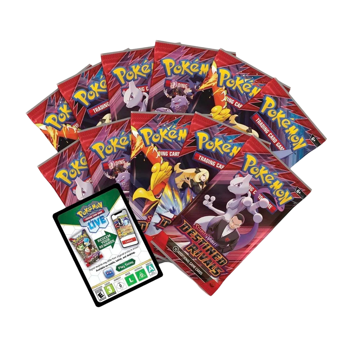 Pokémon | Caja Élite de Entrenador ETB de Rivales Predestinados