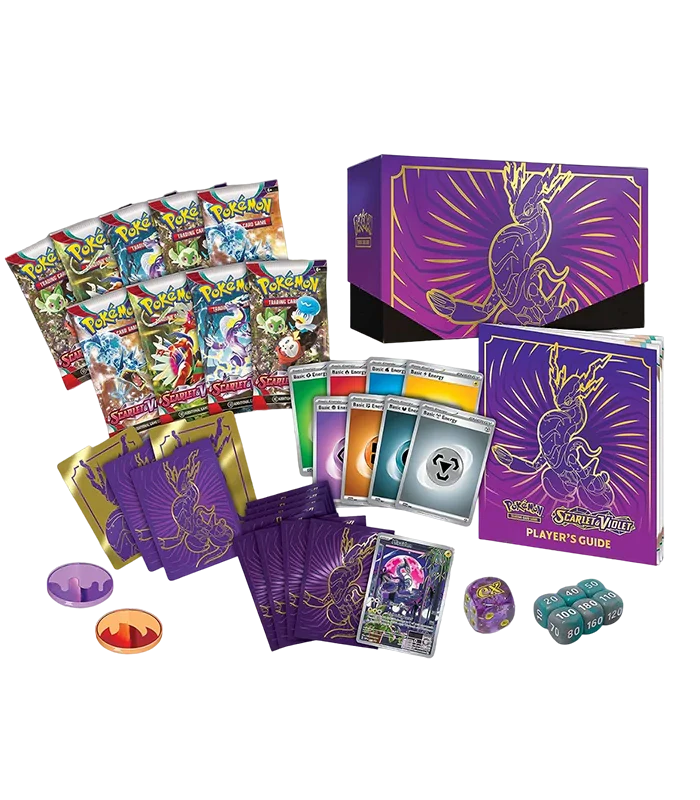 Pokémon | Caja Élite de Entrenador ETB Escarlata y Púrpura SV1