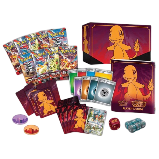 Pokémon | Caja Élite de Entrenador Llamas Obsidianas SV3