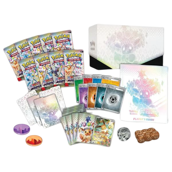 Pokémon | Caja Élite de Entrenador ETB Evoluciones Prismáticas SV8.5