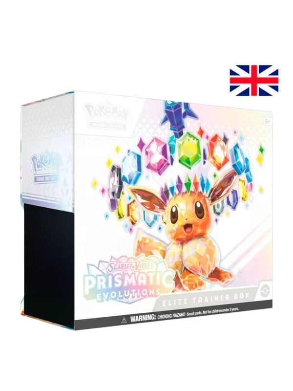 Pokémon | Caja Élite de Entrenador ETB Evoluciones Prismáticas SV8.5