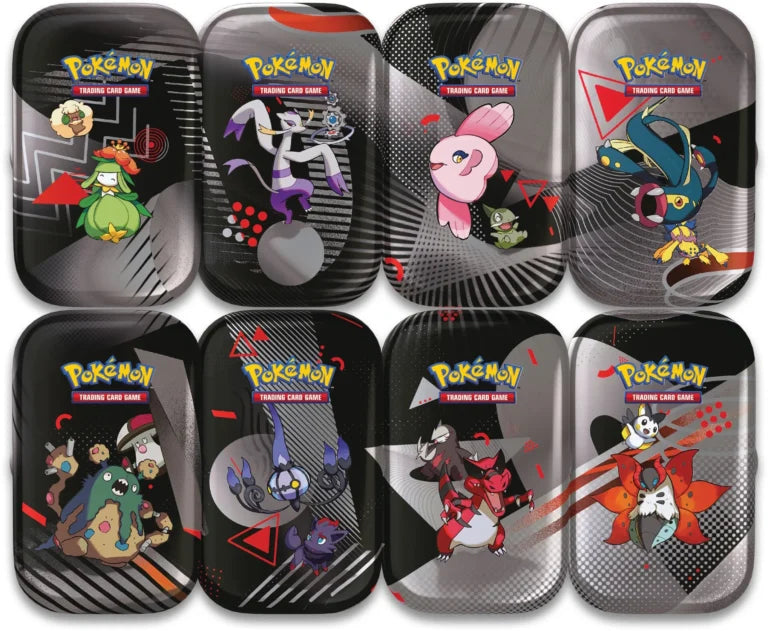 Pokémon | Mini Latas Llama Blanca/Fulgor Negro SV10.5