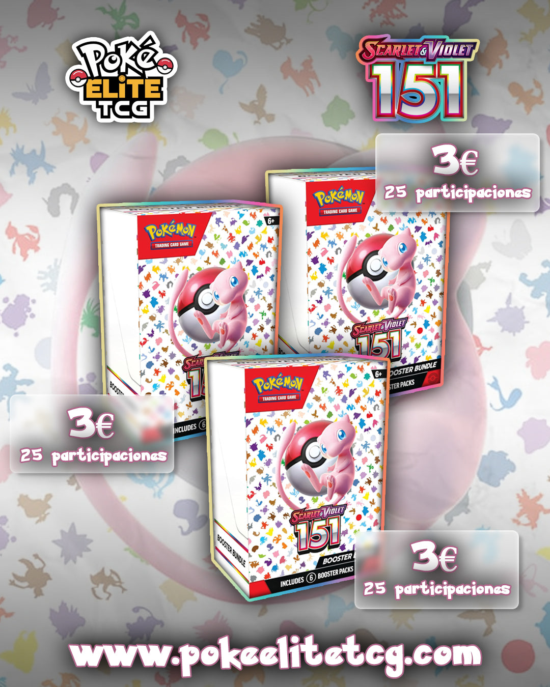Pokémon | Raffle Entry — 151 Booster Bundle (English) - 1 – PokéElite TCG