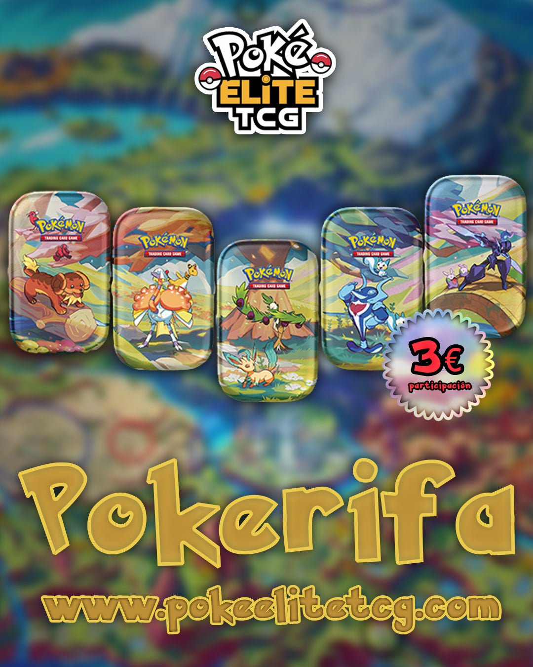 Pokémon | Participación x Premio Mini Latas Paldea Vibrante