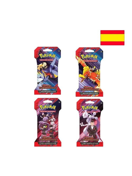 Pokémon | Sleeved Booster (1 Sobre) de Rivales Predestinados