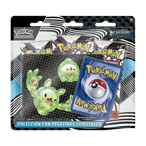 Pokémon | Tech Sticker de Fulgor Negro/Llama Blanca SV10.5