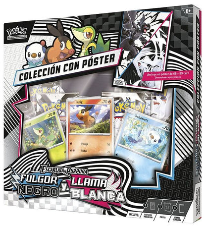 Pokémon | Poster Collection Llama Blanca/Fulgor Negro SV10.5