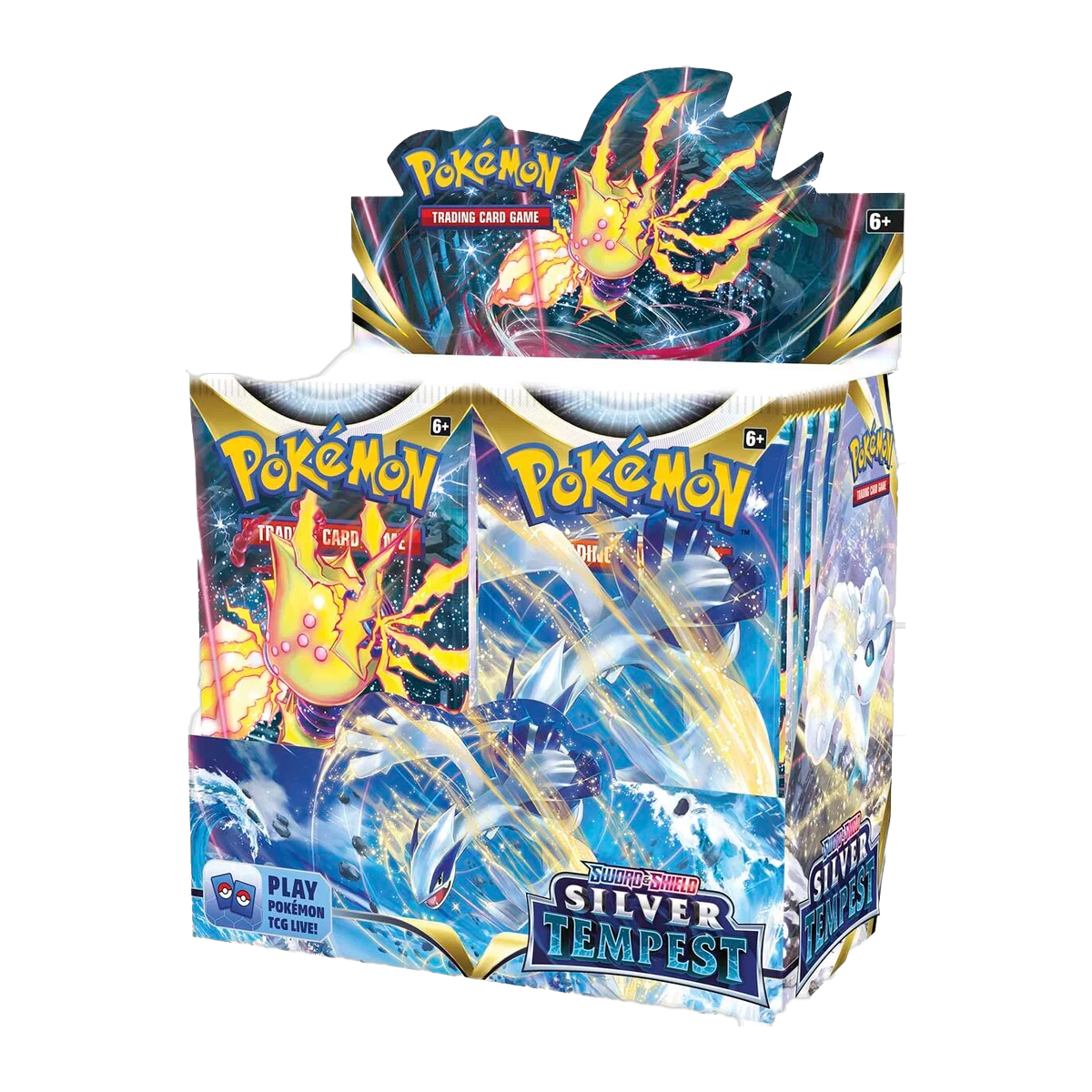 Pokémon | Caja Booster Box 36 Sobres Tempestad Plateada