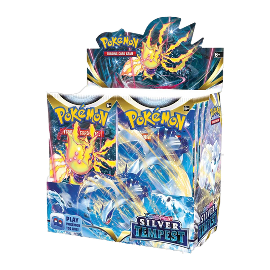 Pokémon | Caja Booster Box 36 Sobres Tempestad Plateada