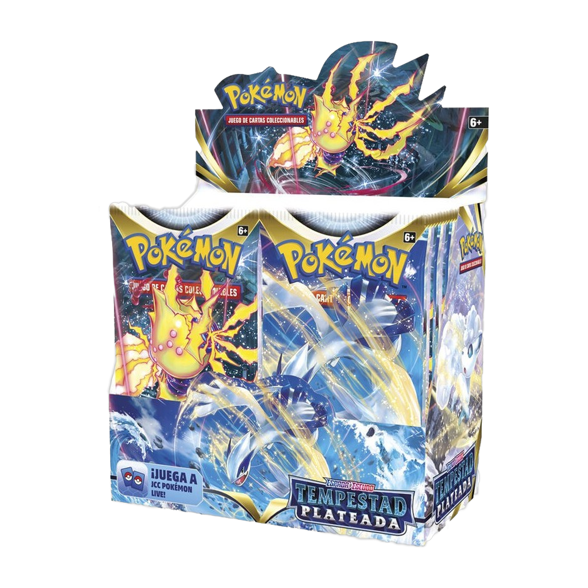Pokémon | Caja Booster Box 36 Sobres Tempestad Plateada