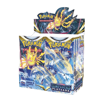 Pokémon | Caja Booster Box 36 Sobres Tempestad Plateada