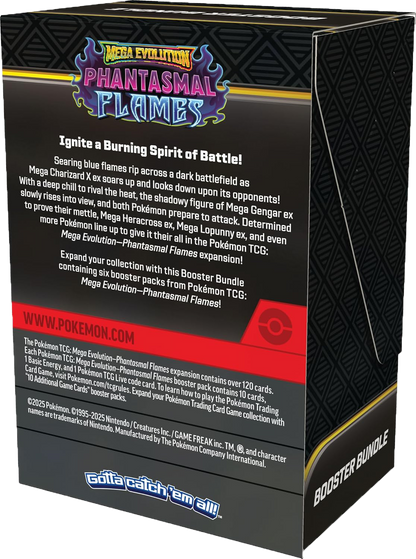 Pokémon | Fuegos Fantasmales Booster Bundle