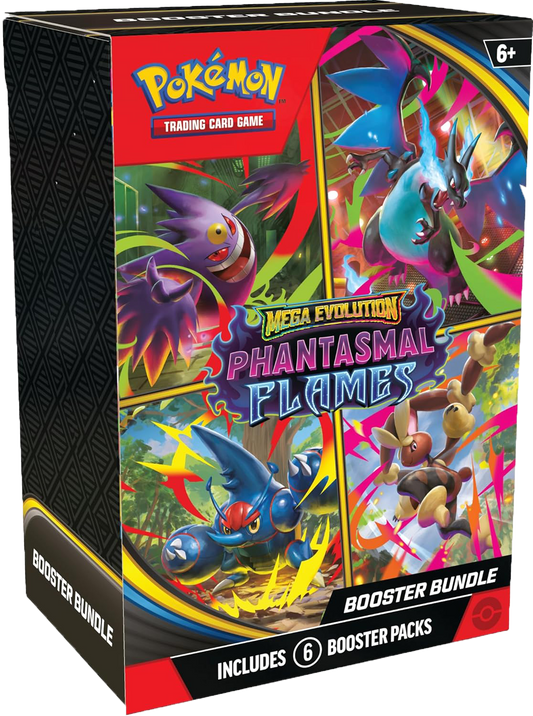 Pokémon | Fuegos Fantasmales Booster Bundle