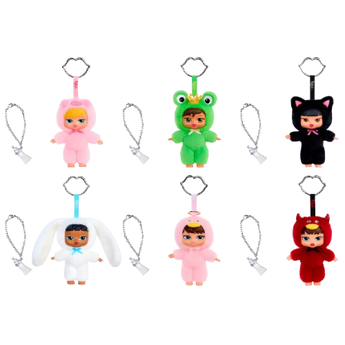 [RESERVA] Bratz | Bratziez Iconz - Llavero De Peluche Caja Sorpresa