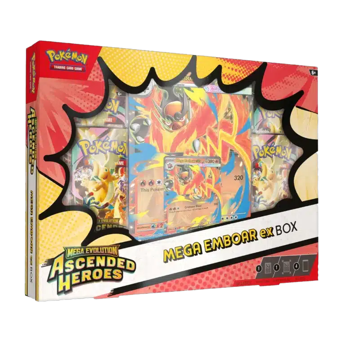 Pokémon | Caja Mega EX Héroes Ascendentes
