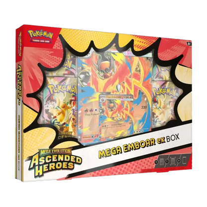 Pokémon | Caja Mega EX Héroes Ascendentes