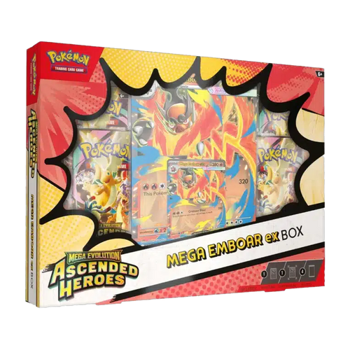 Pokémon | Caja Mega EX Héroes Ascendentes