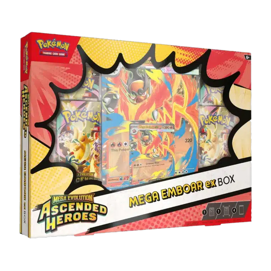 Pokémon | Caja Mega EX Héroes Ascendentes