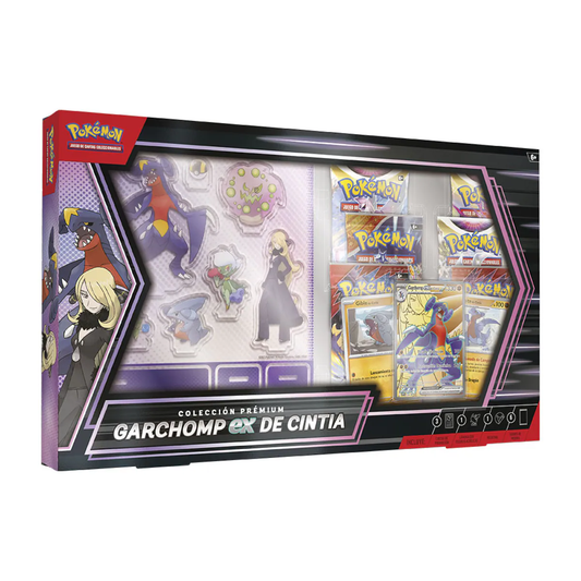 Pokémon | Colección Premium Garchomp EX de Cintia