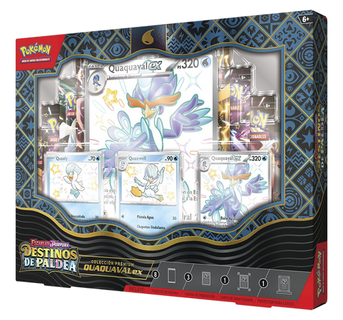 Pokémon | Colección Premium Quaquaval EX - Destinos de Paldea