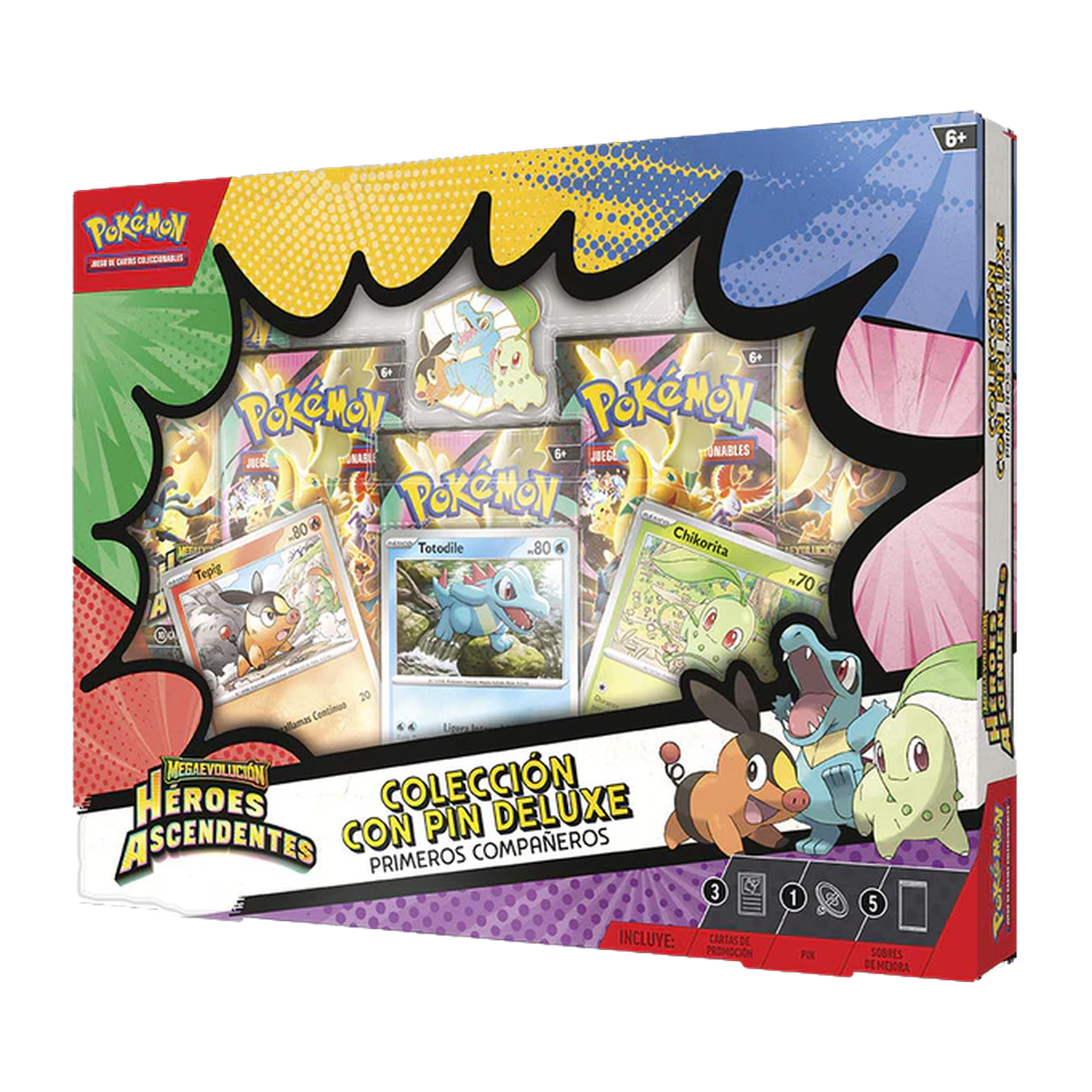 Pokémon | Colección Deluxe con Pin Héroes Ascendentes
