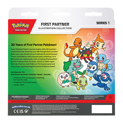 Pokémon | Colección First Partner - Serie 1