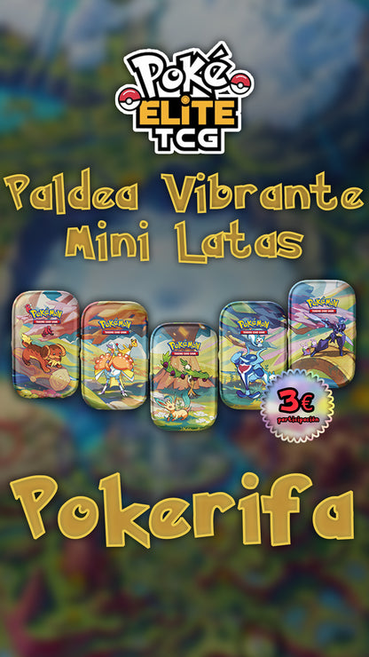 Pokémon | Participación x Premio Mini Latas Paldea Vibrante