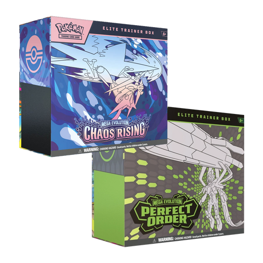 [PACK] Pokémon | Chaos Rising & Perfect Order Caja Élite de Entrenador ETB