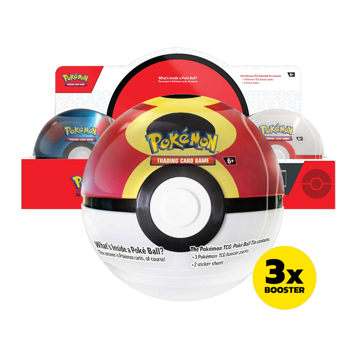 Pokémon | Latas Pokeball Octubre 2025
