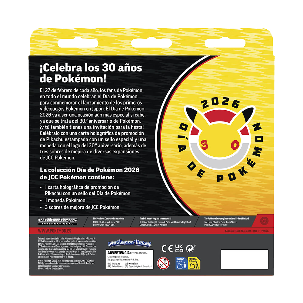 Pokémon | Colección Pokémon Day 2026