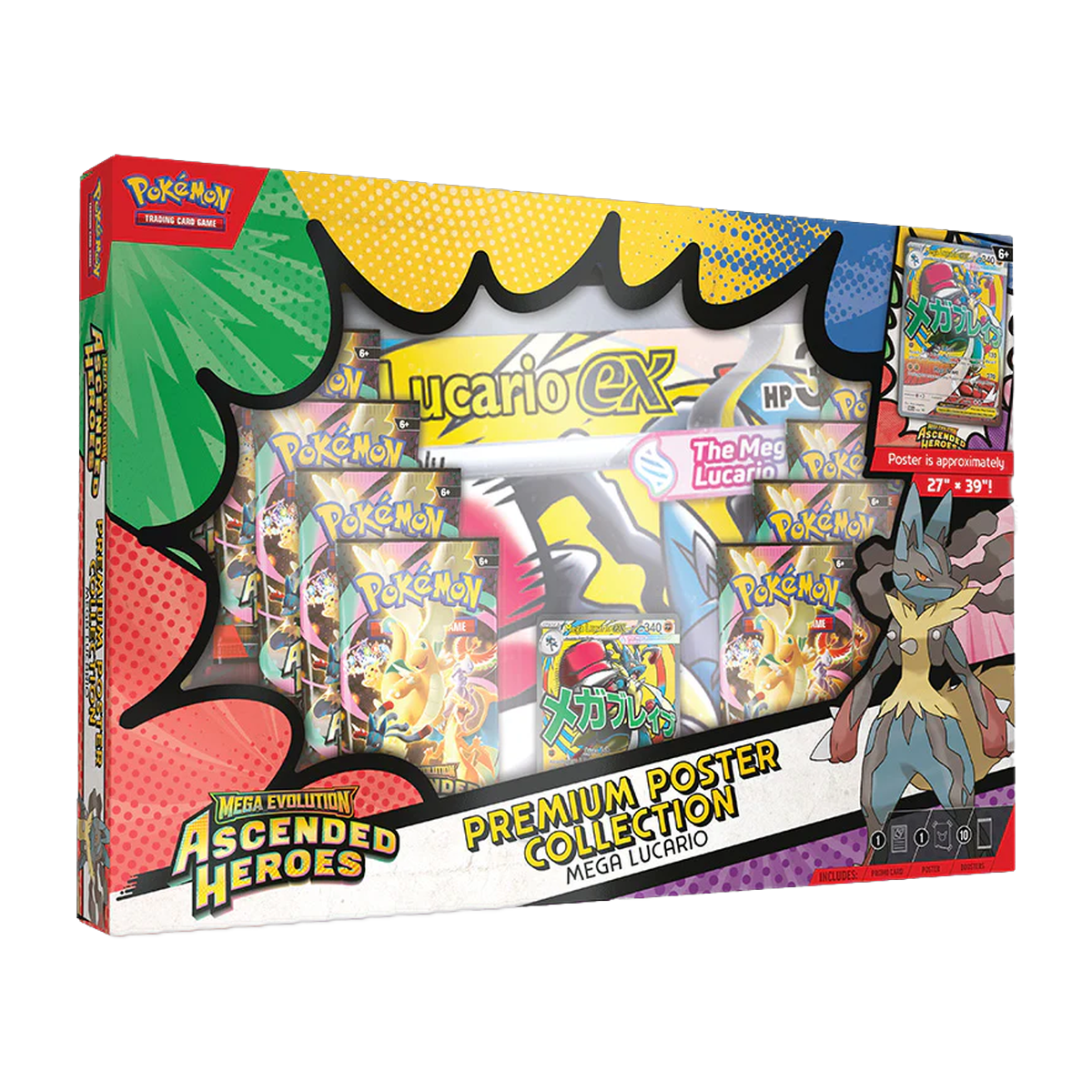 Pokémon | Colección Premium Poster Héroes Ascendentes
