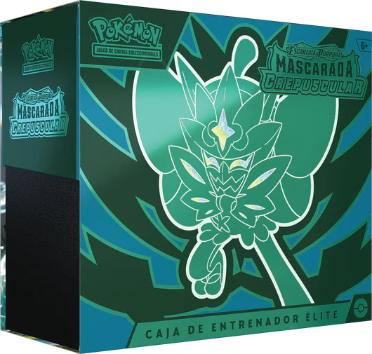 [RESERVA] Pokémon | Caja Élite en Entrenador Mascarada Crepuscular SV6