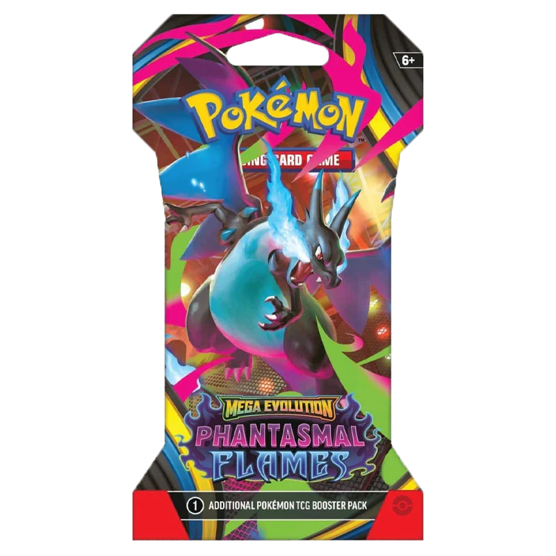 Pokémon | Fuegos Fantasmales Sleeved Booster