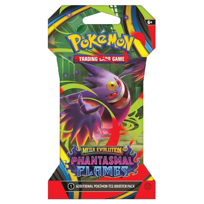 Pokémon | Fuegos Fantasmales Sleeved Booster