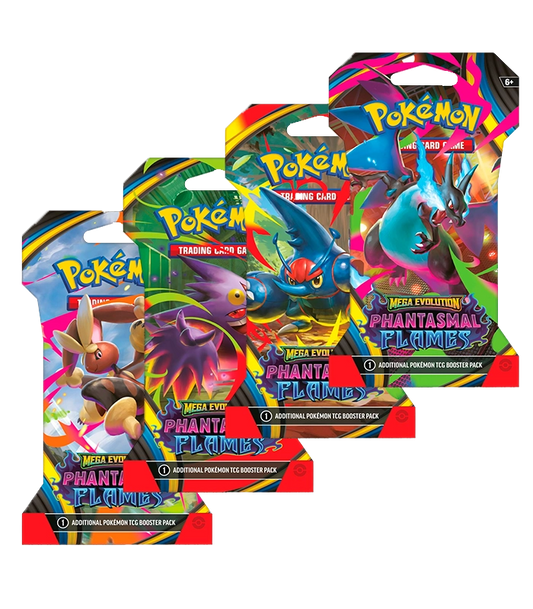 Pokémon | Fuegos Fantasmales Sleeved Booster