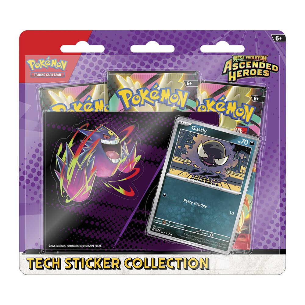 Pokémon | 3-Pack Blister Sticker Collection Ascended Heroes