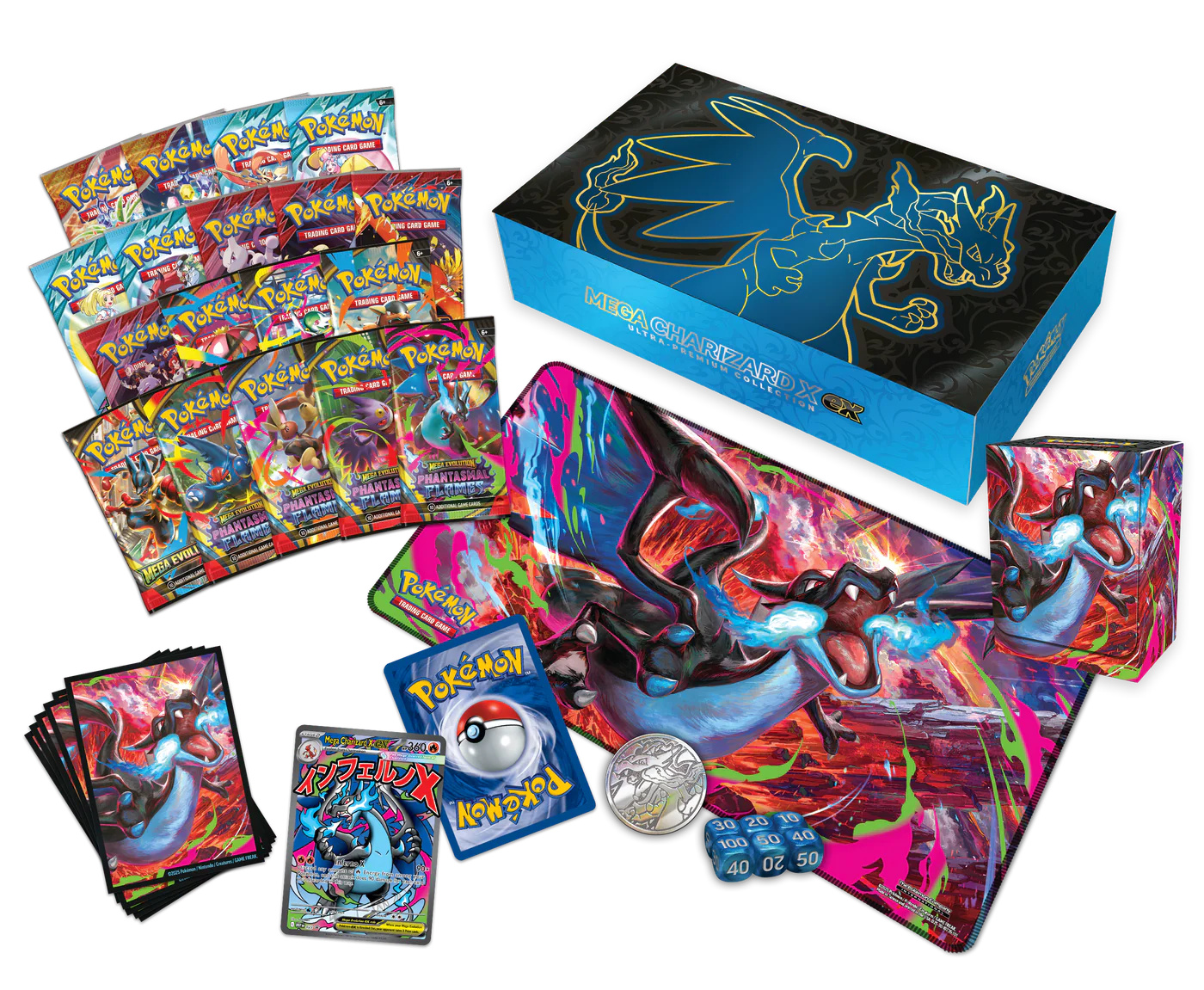 Pokémon | Mega Charizard X ex Ultra-Premium Collection