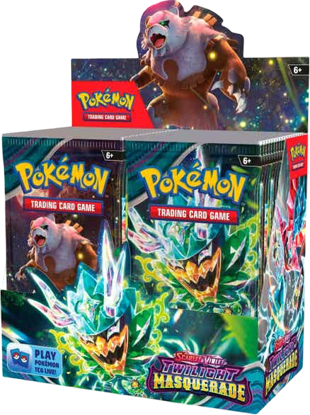 [RESERVA] Pokémon | Caja Booster Box 36 Sobres Mascarada Crepuscular