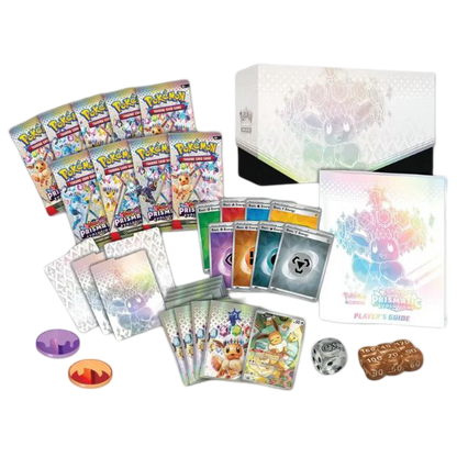 Pokémon | Caja Élite de Entrenador ETB Evoluciones Prismáticas SV8.5